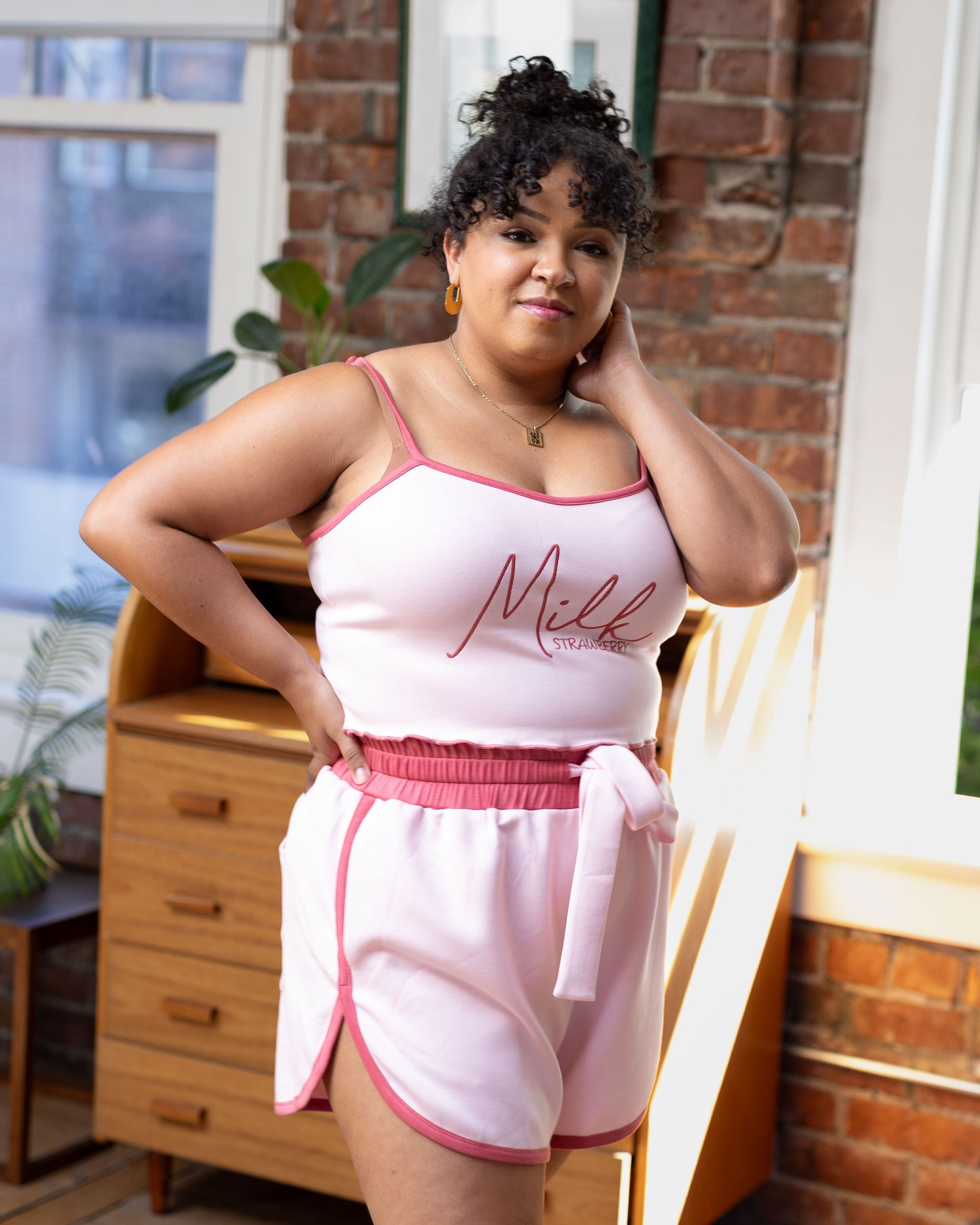 (LIMITED Pre-Order) Strawberry Milk Shorts