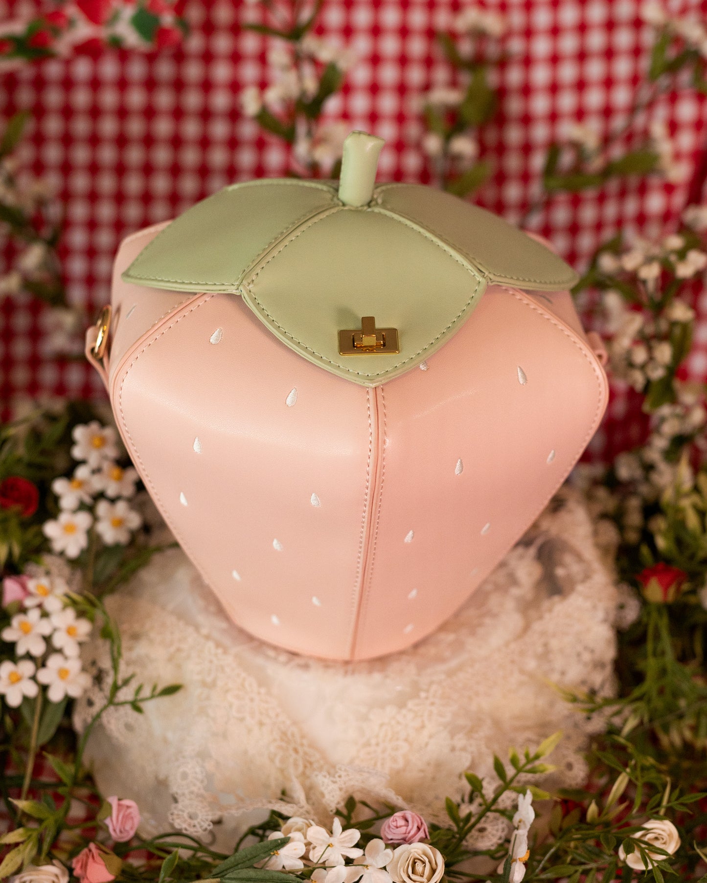 Strawberry Bag by Nina Fresa (Pre-Order) (Coming August 5th)