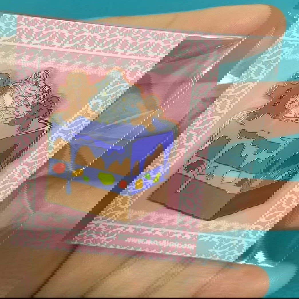 Christmas Gingerbread Cake Pin - Mochipan