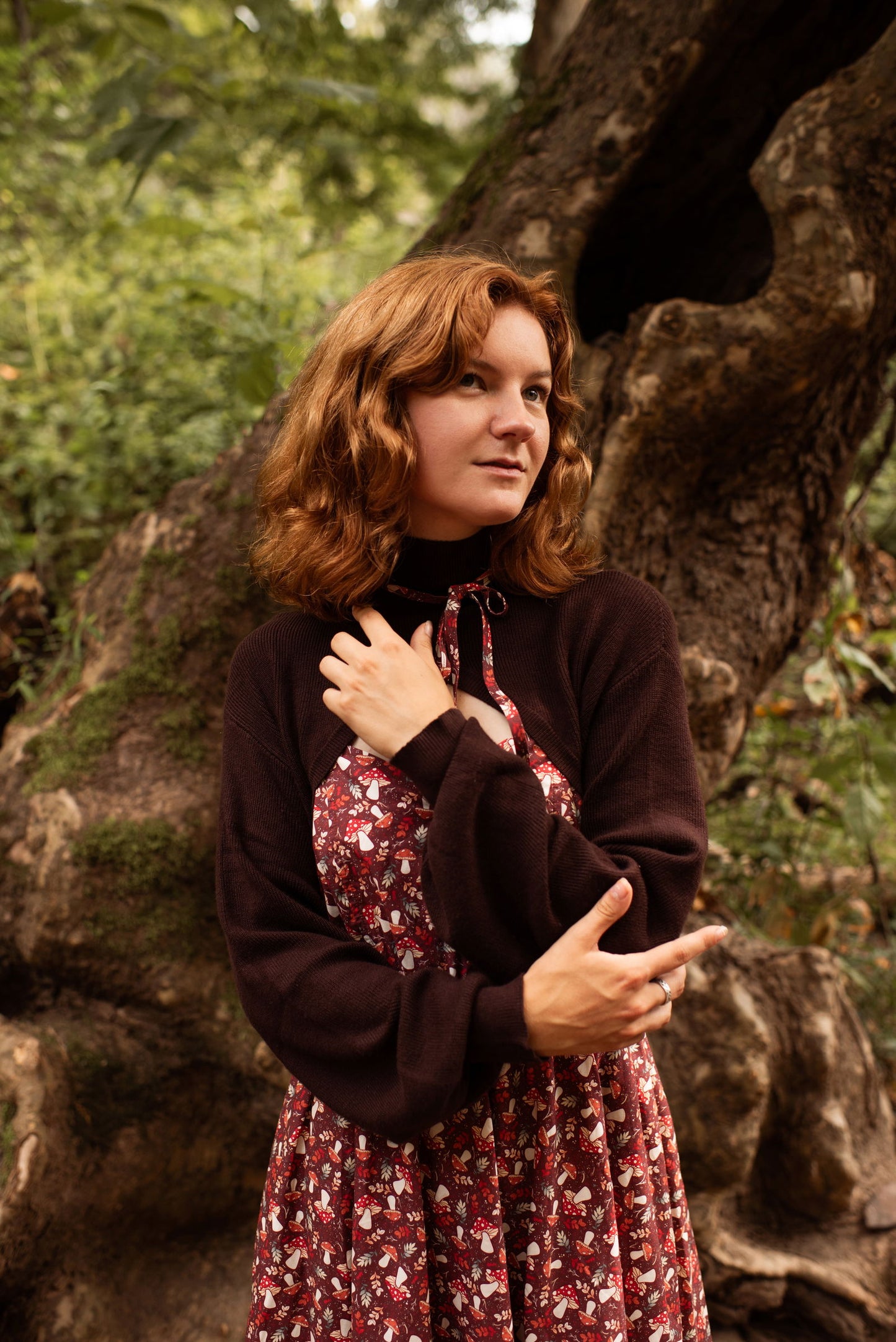 (Interest Check) Mushroom Picnic Dress (Coming September 15th) - Mochipan