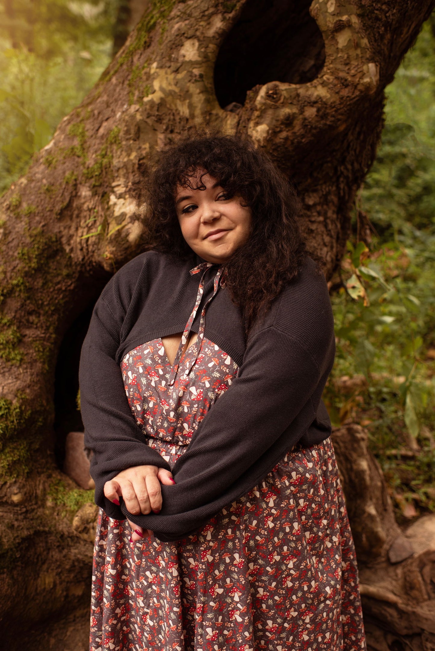 (Interest Check) Mushroom Picnic Dress (Coming September 15th) - Mochipan