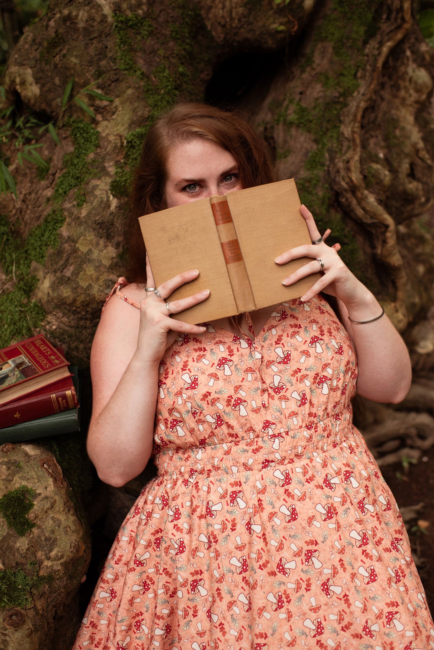 (Interest Check) Mushroom Picnic Dress (Coming September 15th) - Mochipan