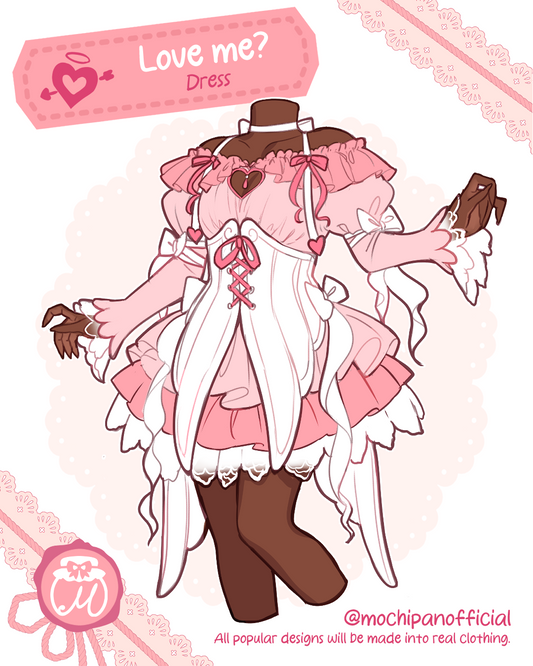 (Pre-Sample Pre-Order™) Love Me Dress & Corset (Estimated Shipping February 2026)