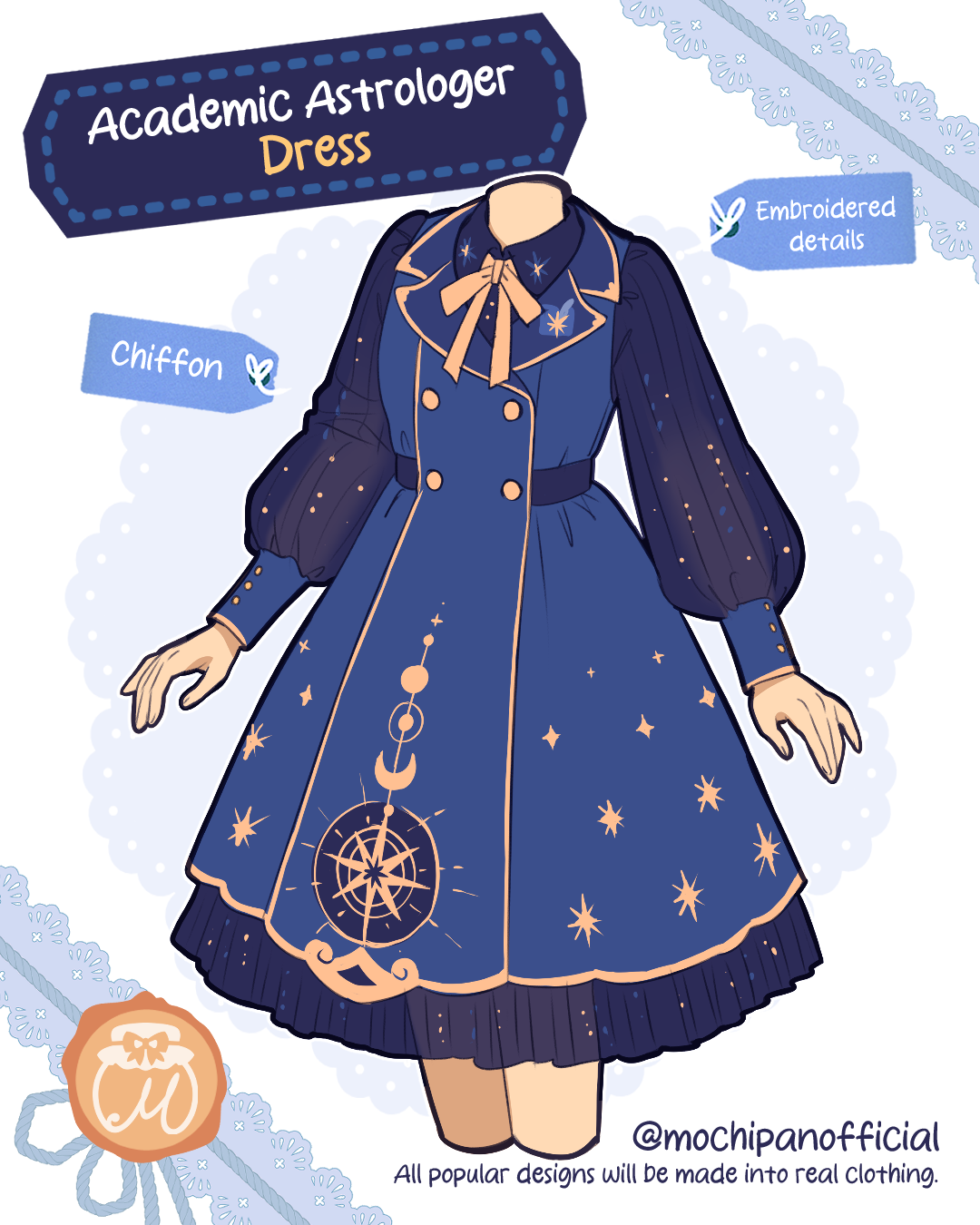 (Interest Check) Academic Astrologer Dress