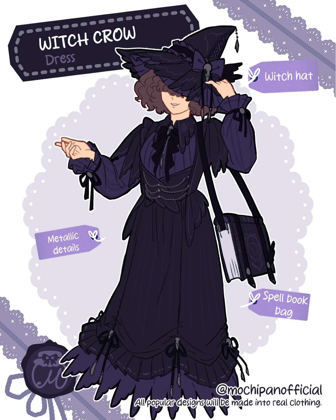 (Interest Check) Witch Crow Set