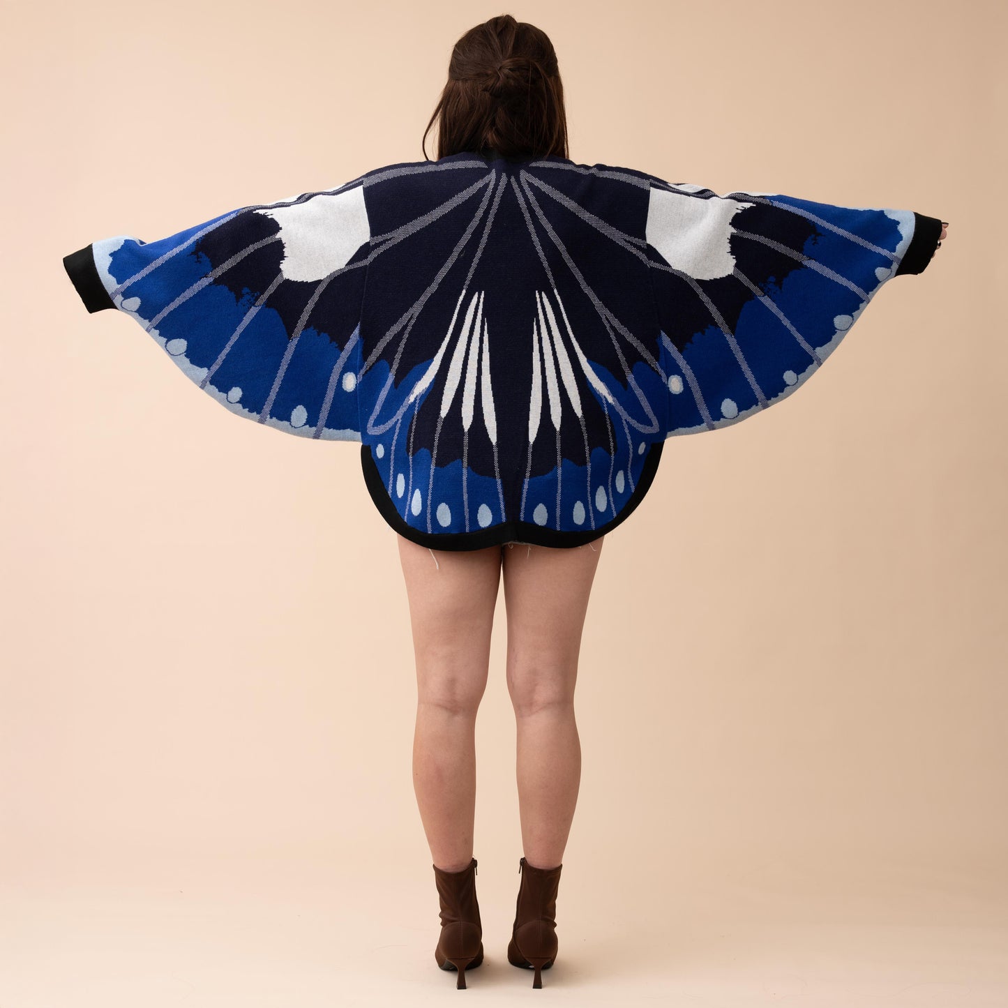 Magpie Crow Butterfly Cardigan