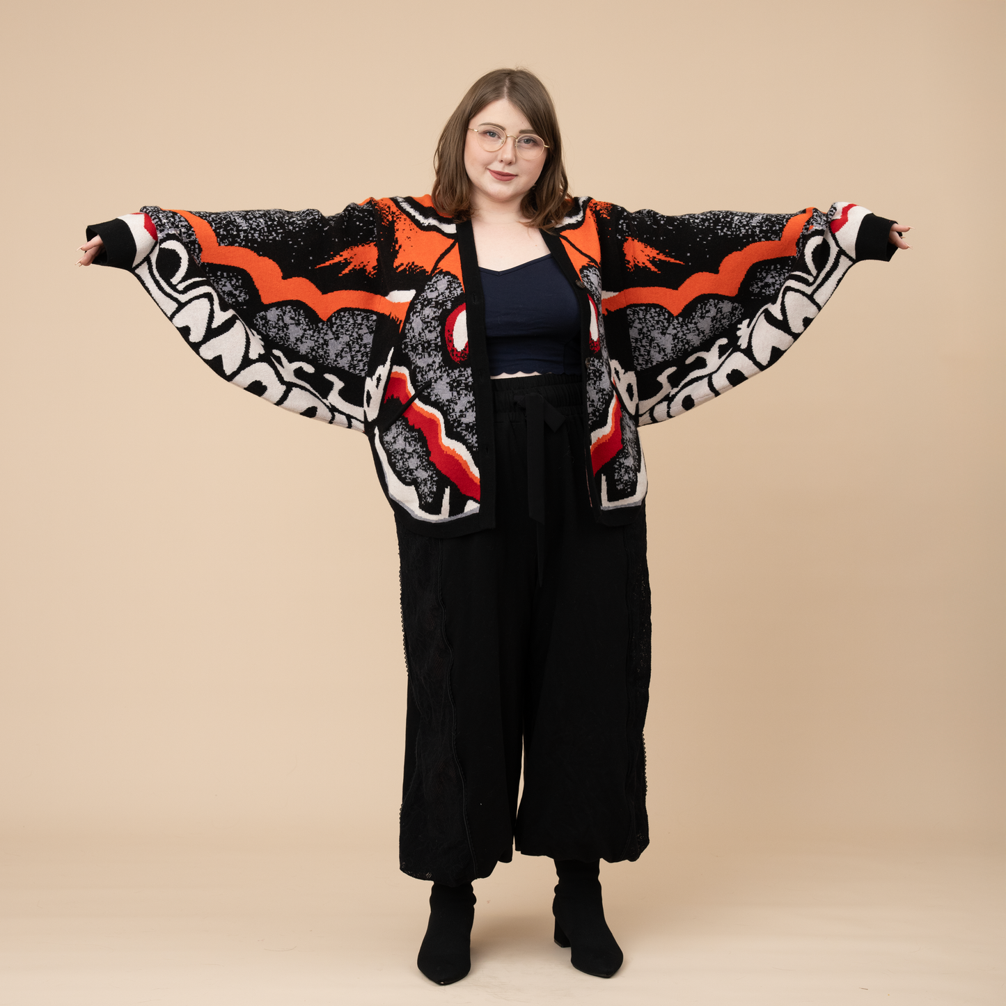 Cecropia Moth Cardigan