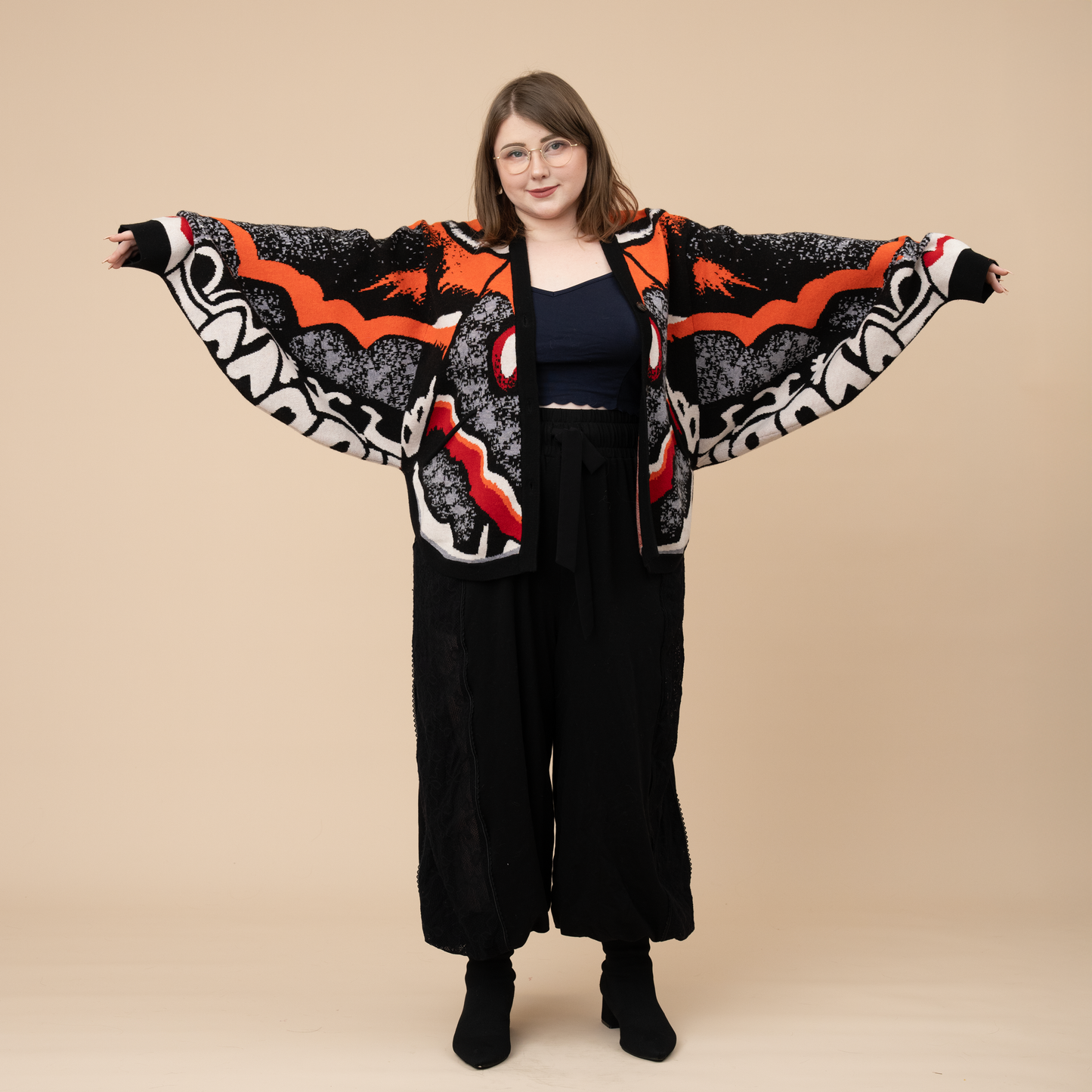 Cecropia Moth Cardigan