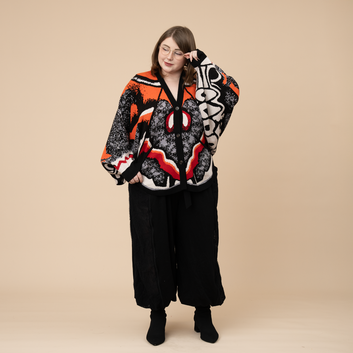 Cecropia Moth Cardigan