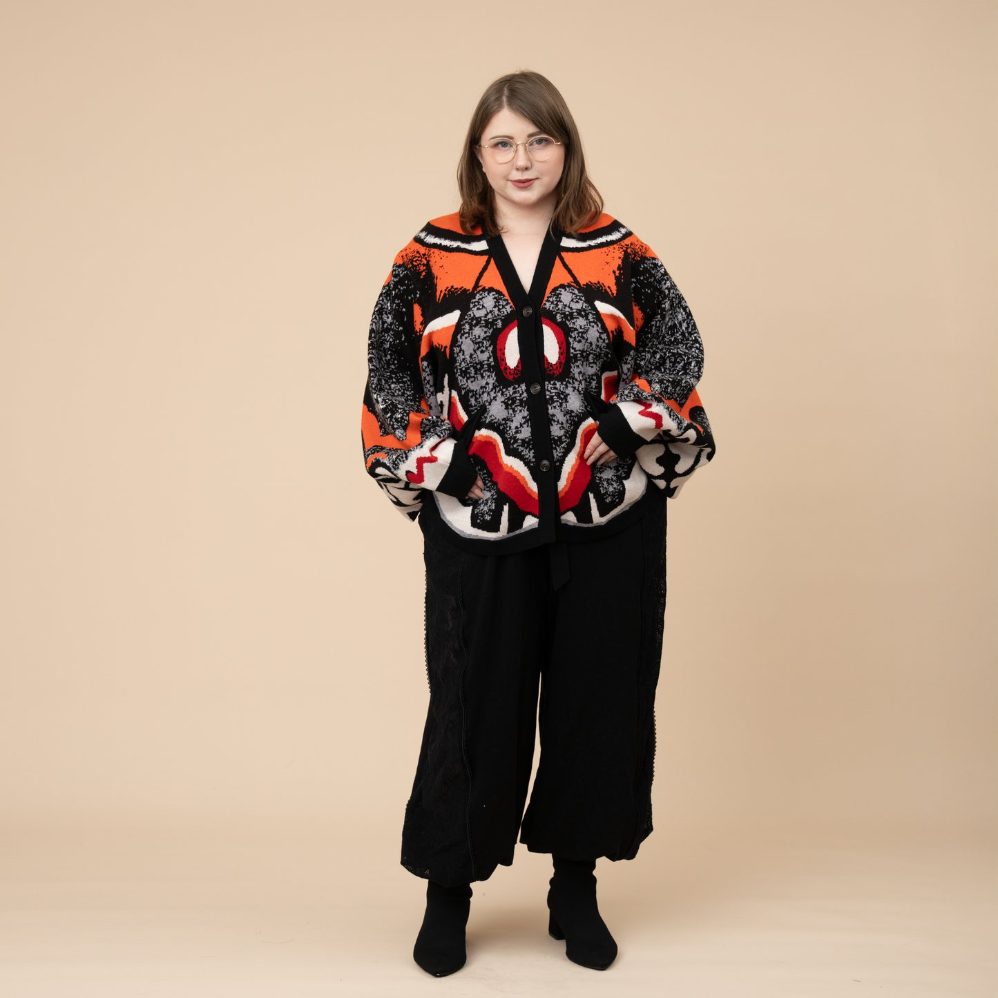 Cecropia Moth Cardigan