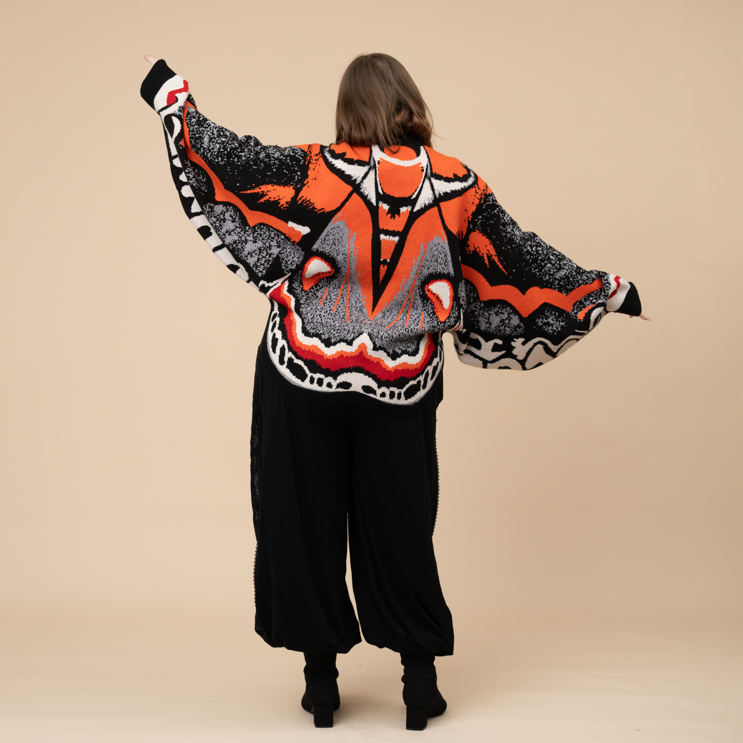 Cecropia Moth Cardigan