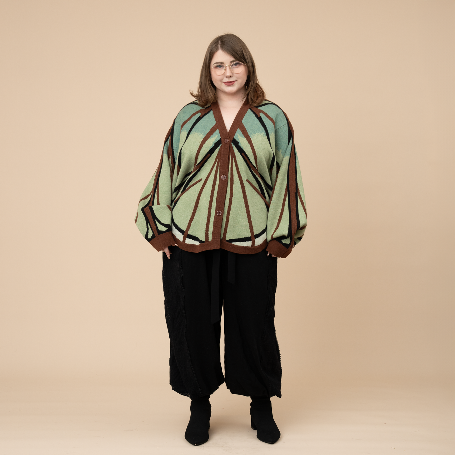 Spanish Moon Moth Cardigan