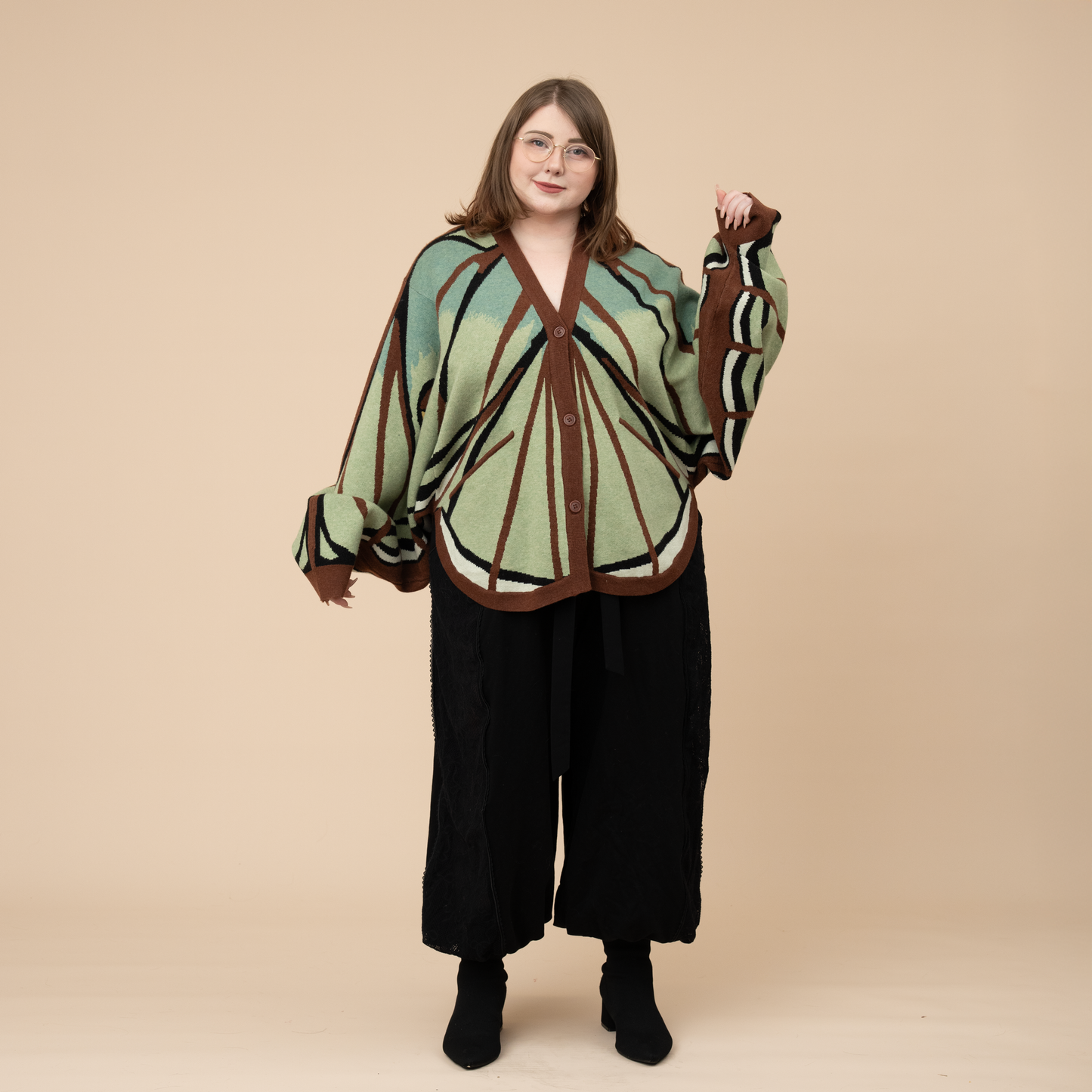 Spanish Moon Moth Cardigan