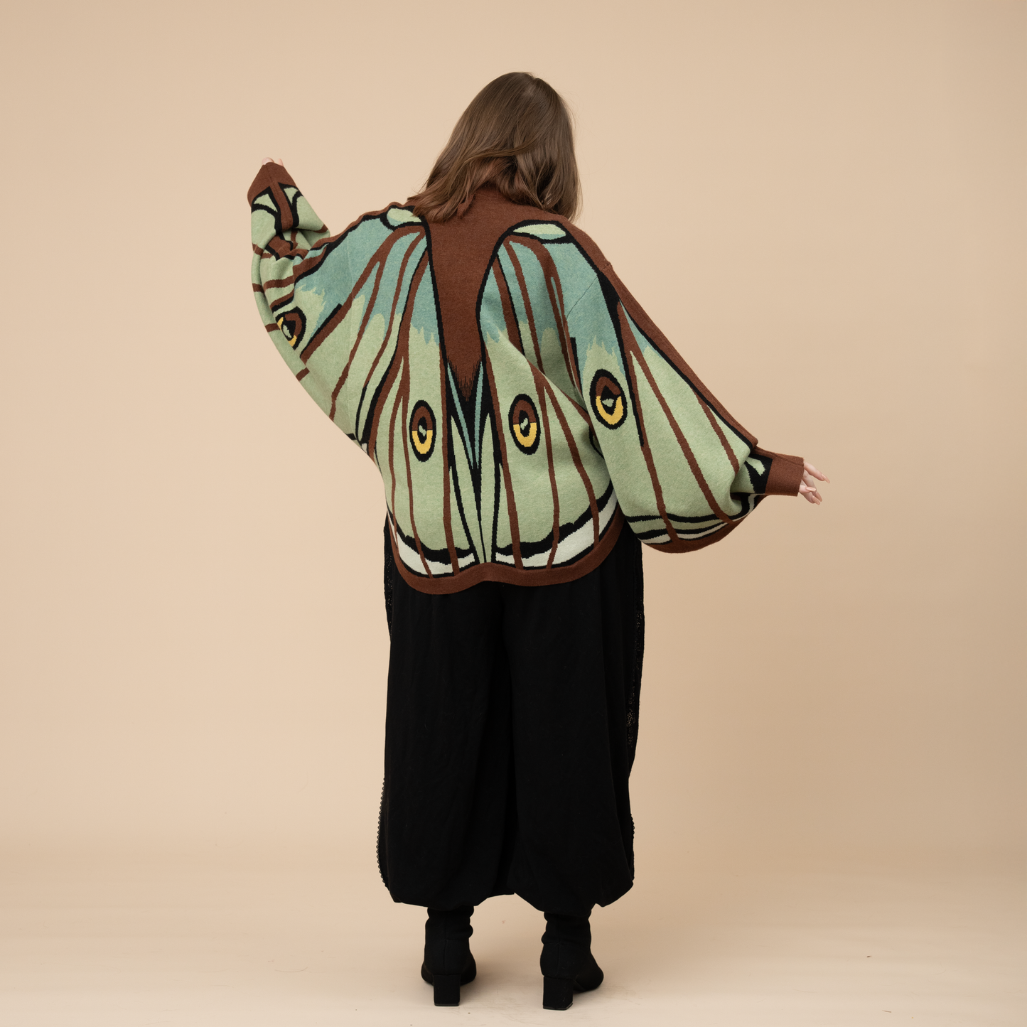 Spanish Moon Moth Cardigan