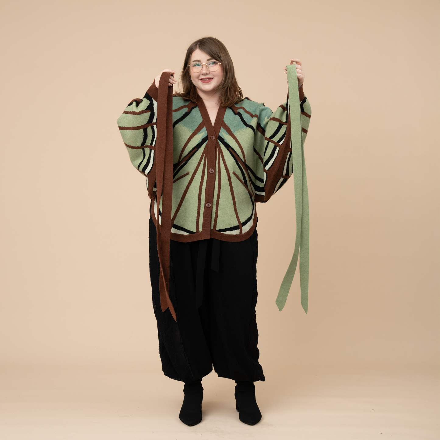 Spanish Moon Moth Cardigan