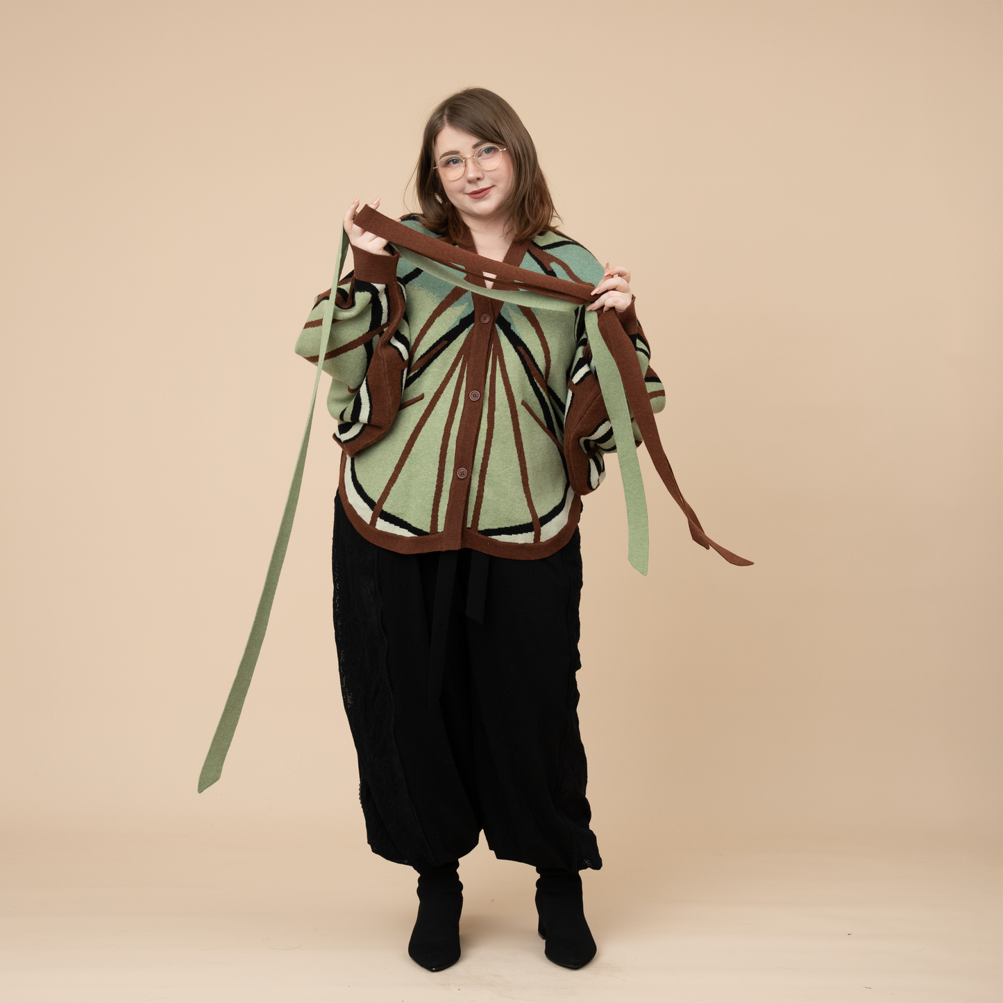 Spanish Moon Moth Cardigan