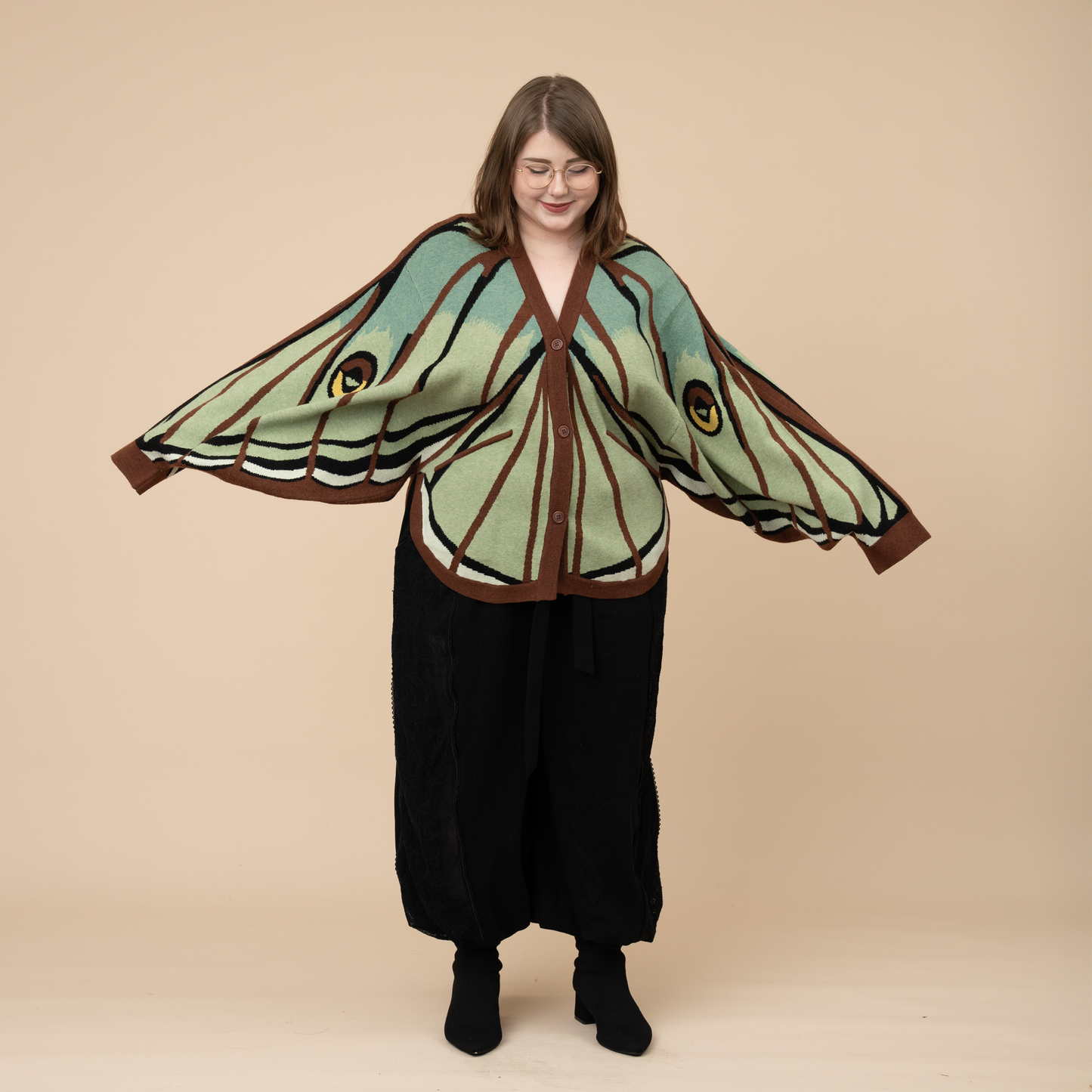 Spanish Moon Moth Cardigan