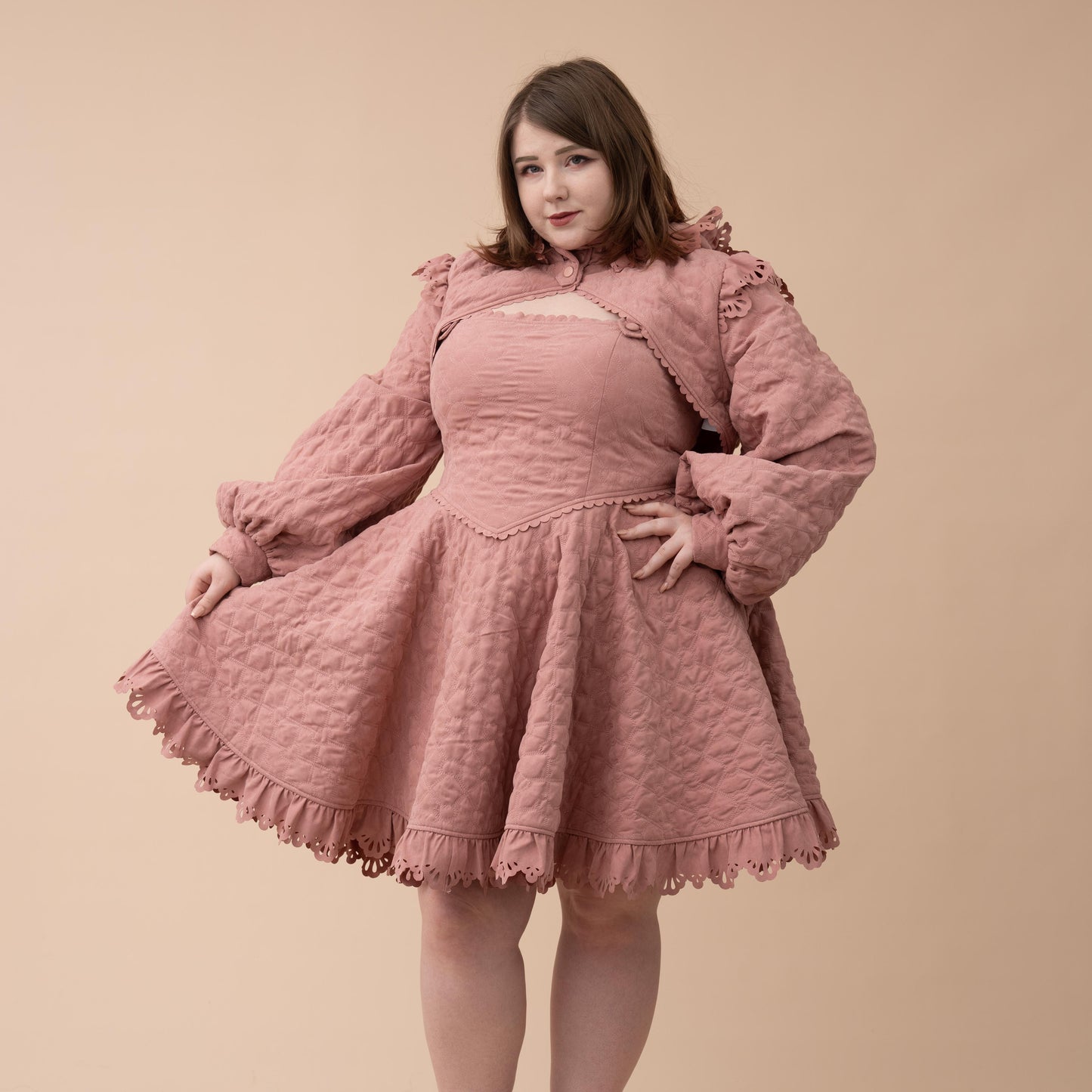 Lover's Quilted Jacket Shrug