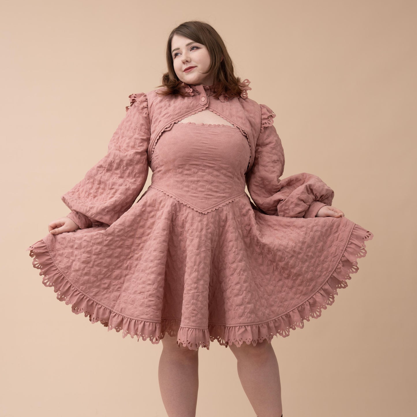 Lover's Quilted Jacket Shrug