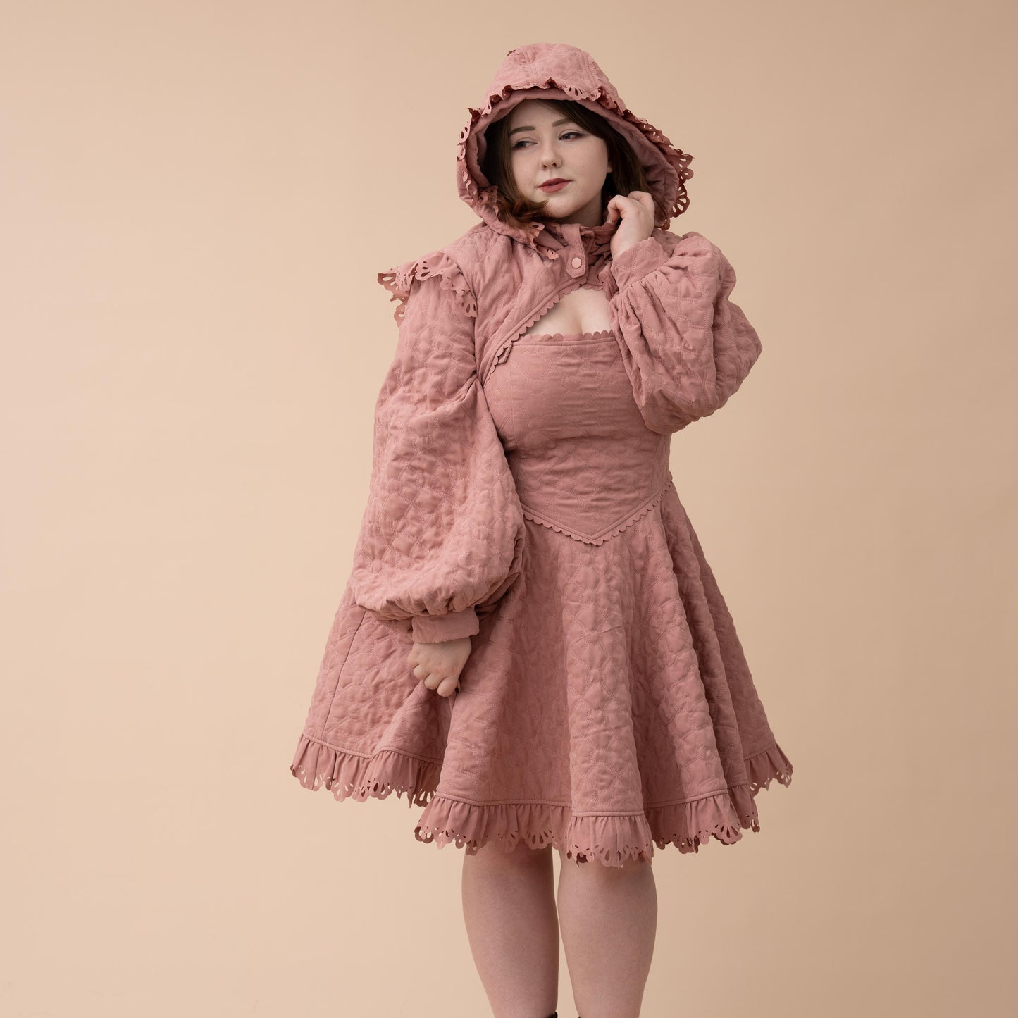 Lover's Quilted Jacket Shrug