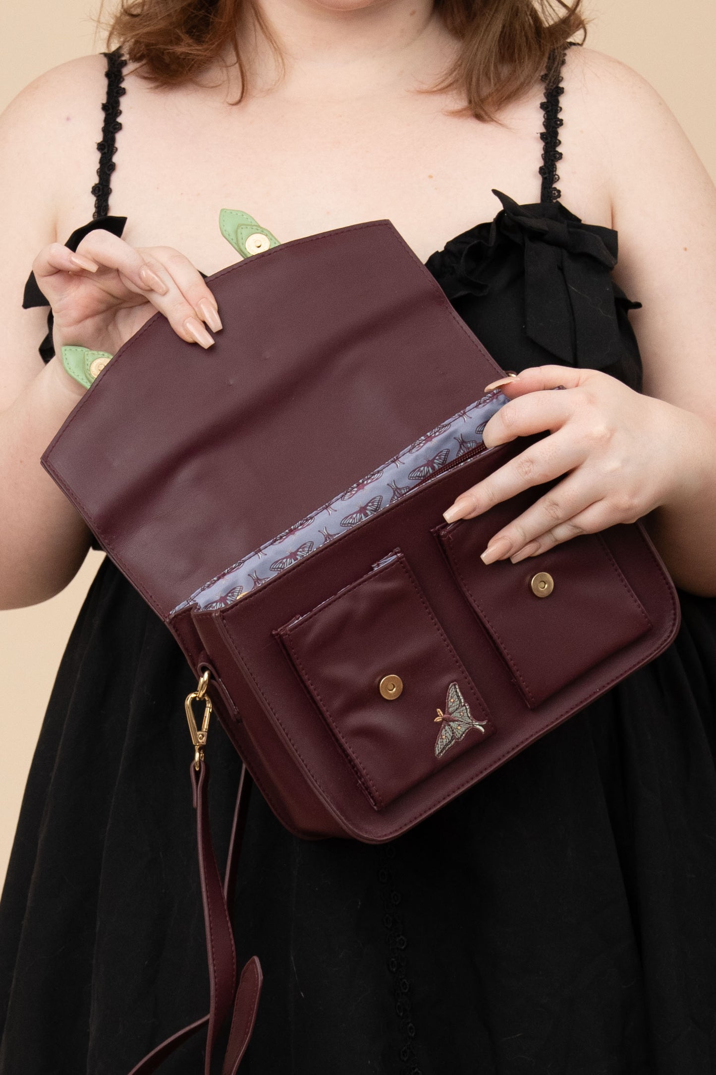 (Pre-Order CLOSED) Spanish Moon Moth Bag (Estimated Shipping December 15th)