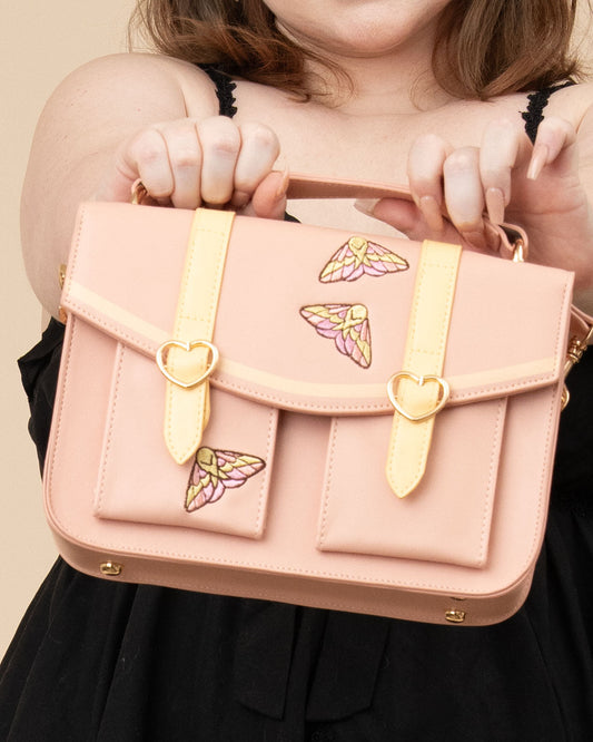 (Pre-Order CLOSED) Rosy Maple Moth Bag (Estimated Shipping December 15th)