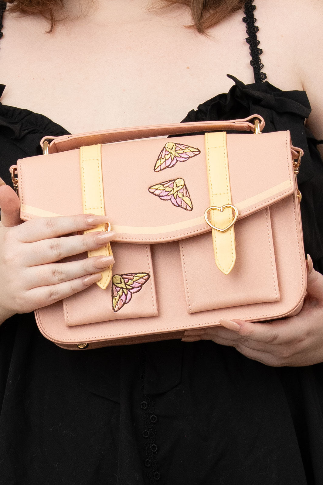 (Pre-Order CLOSED) Rosy Maple Moth Bag (Estimated Shipping December 15th)