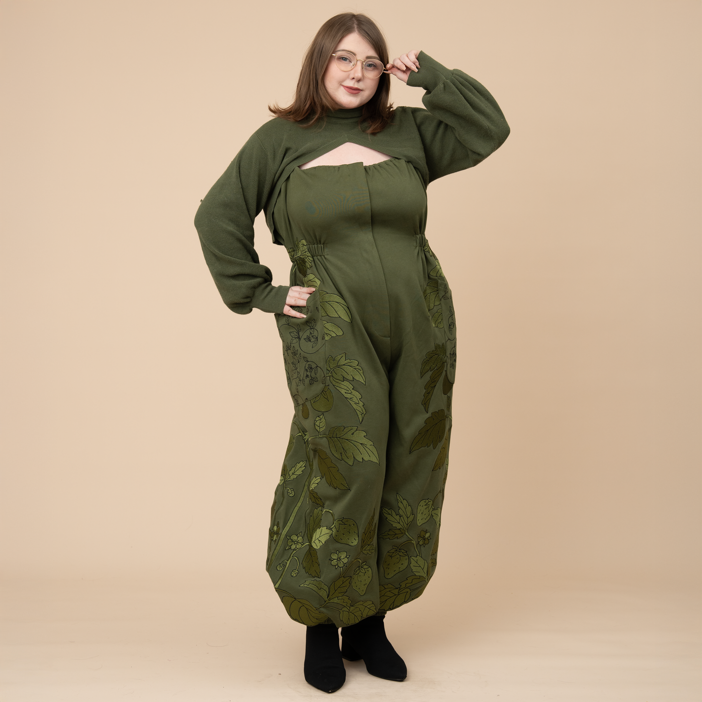 Evergreen "Shirtless Sleeves" Shrug