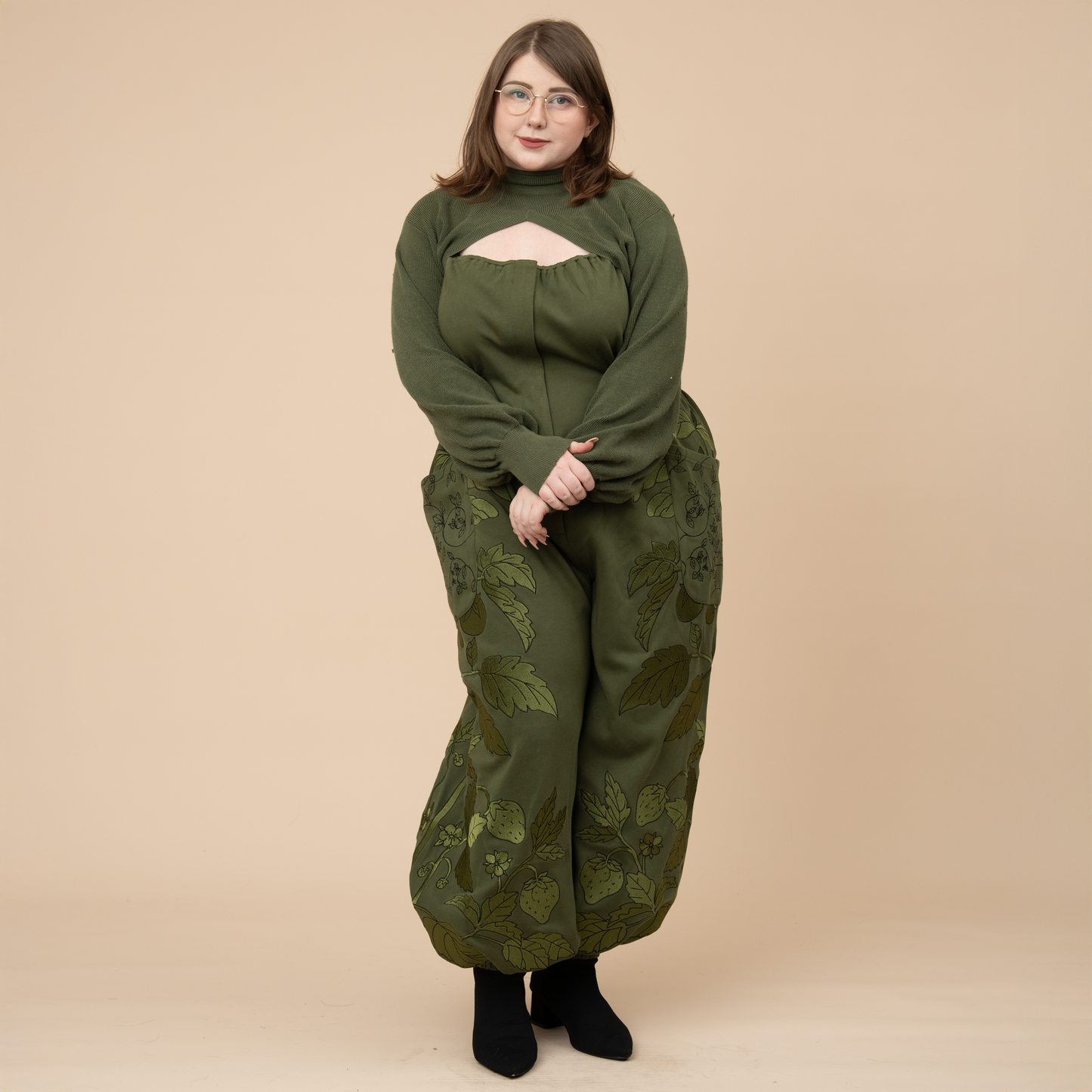 Evergreen "Shirtless Sleeves" Shrug