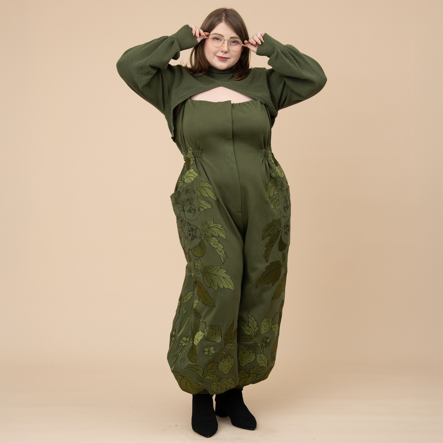 Evergreen "Shirtless Sleeves" Shrug