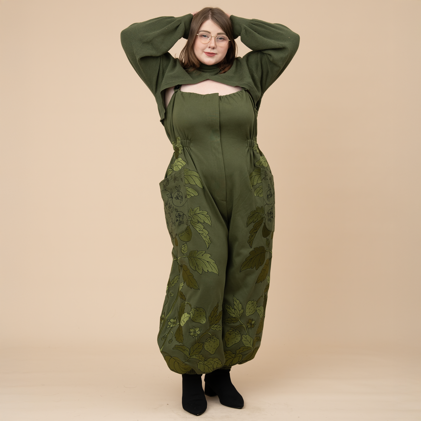 Evergreen "Shirtless Sleeves" Shrug