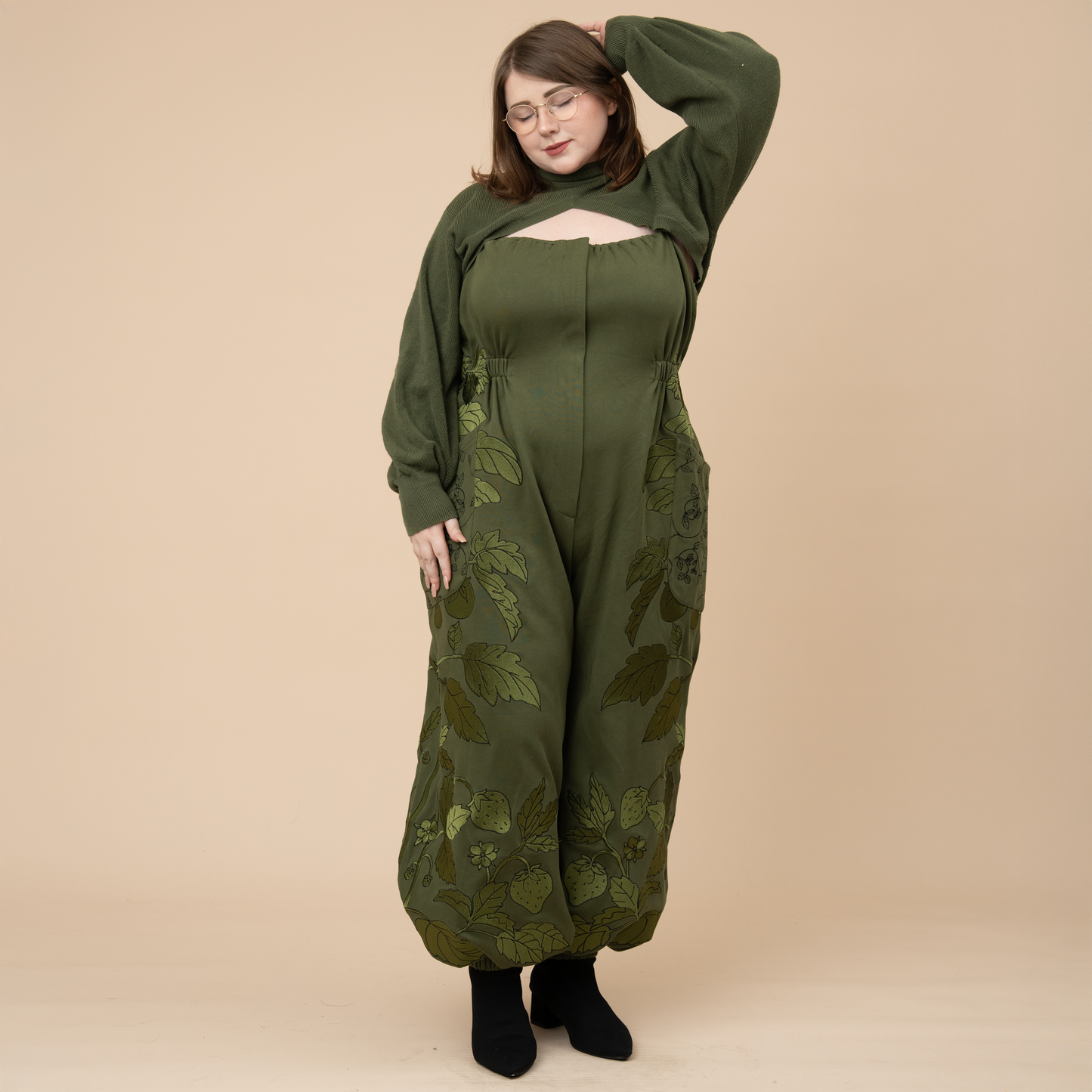 Evergreen "Shirtless Sleeves" Shrug