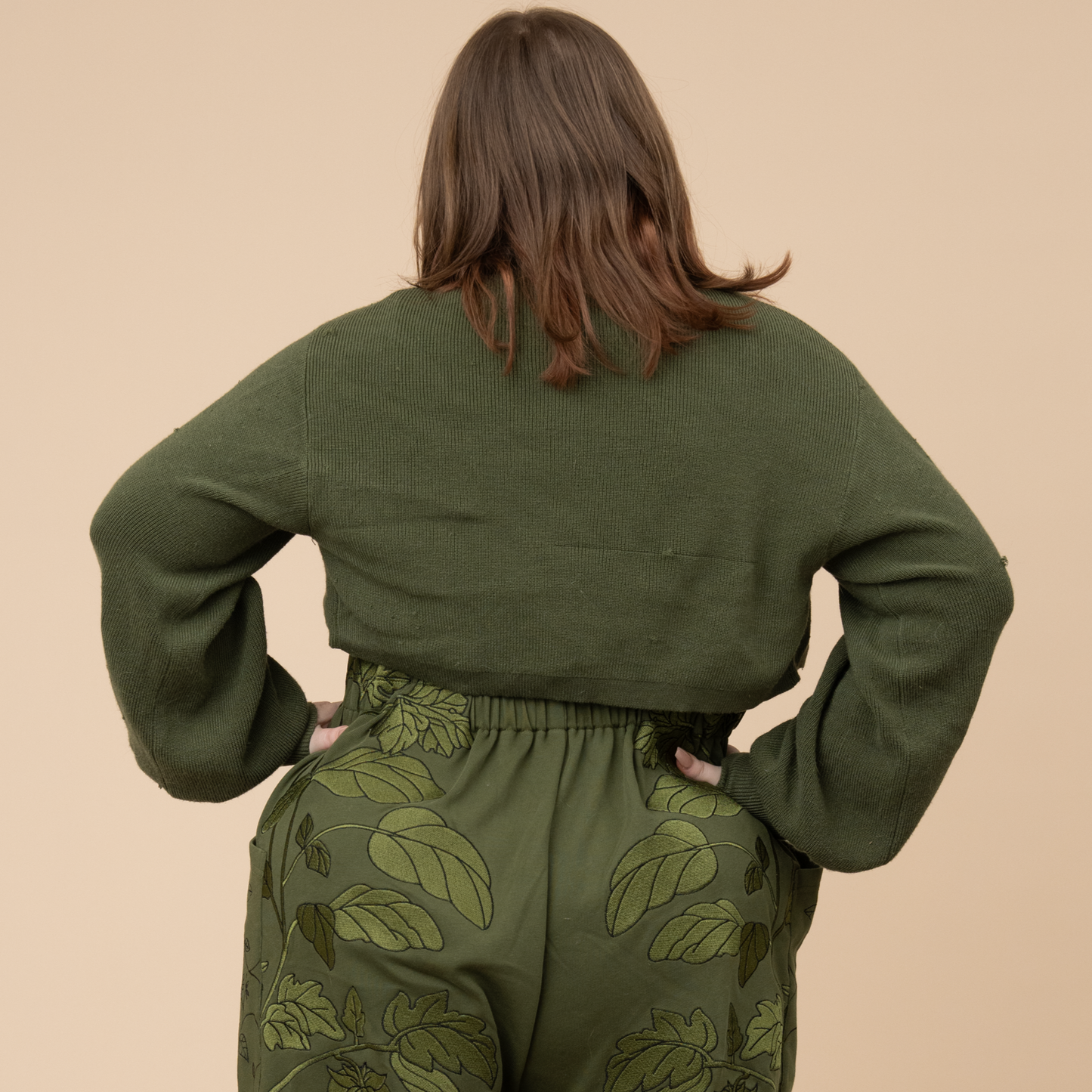 Evergreen "Shirtless Sleeves" Shrug
