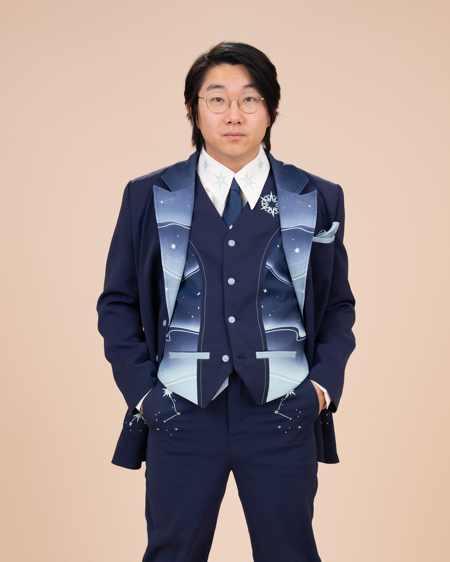 (Pre-Order) Aurora Borealis Button Down Shirt