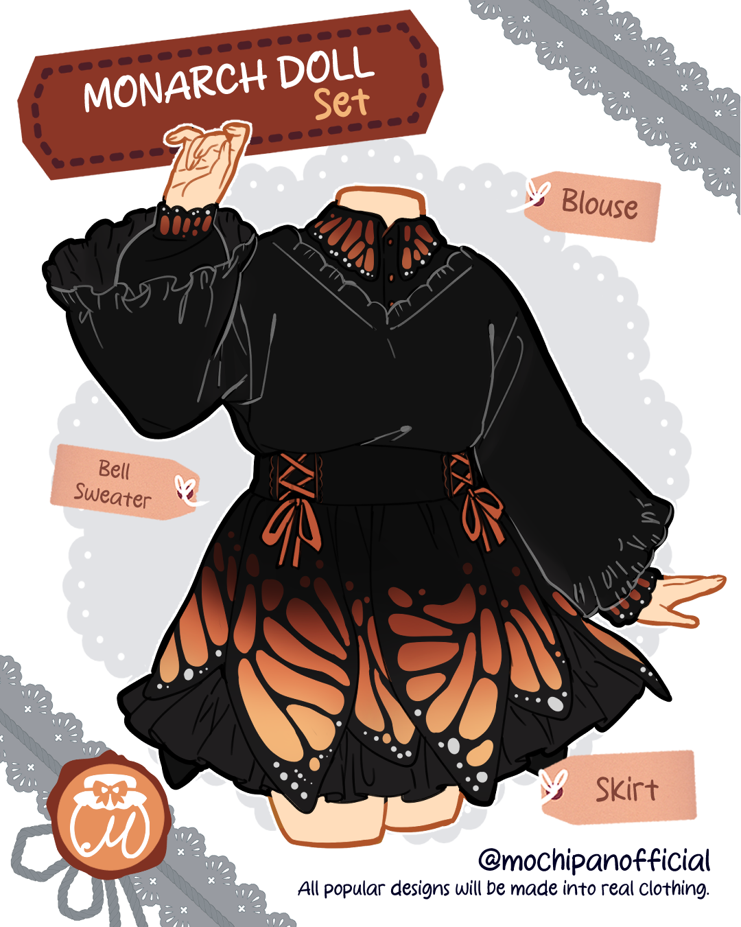 (Interest Check) Monarch Doll Set