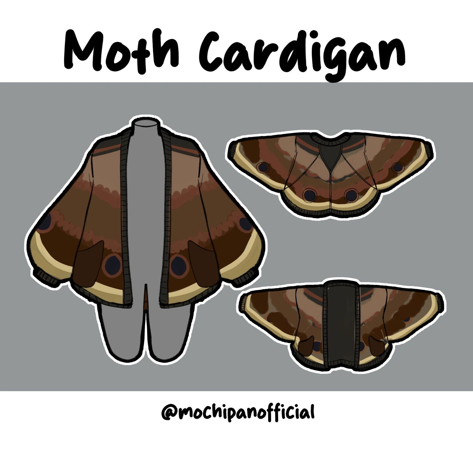 Pre Sample Pre Order Moth Cardigan