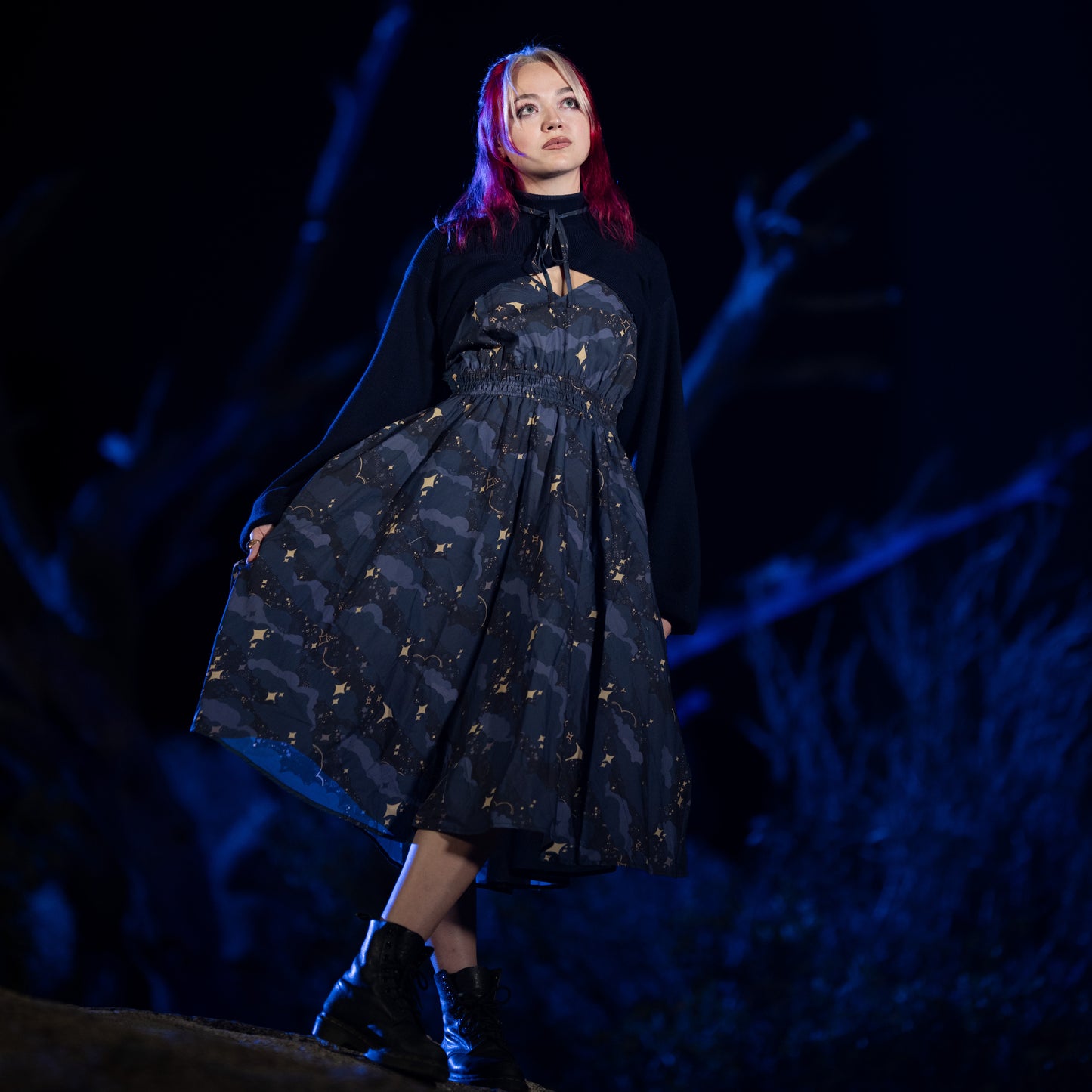 Stardust Strapped Dress (Restocking October 25th)