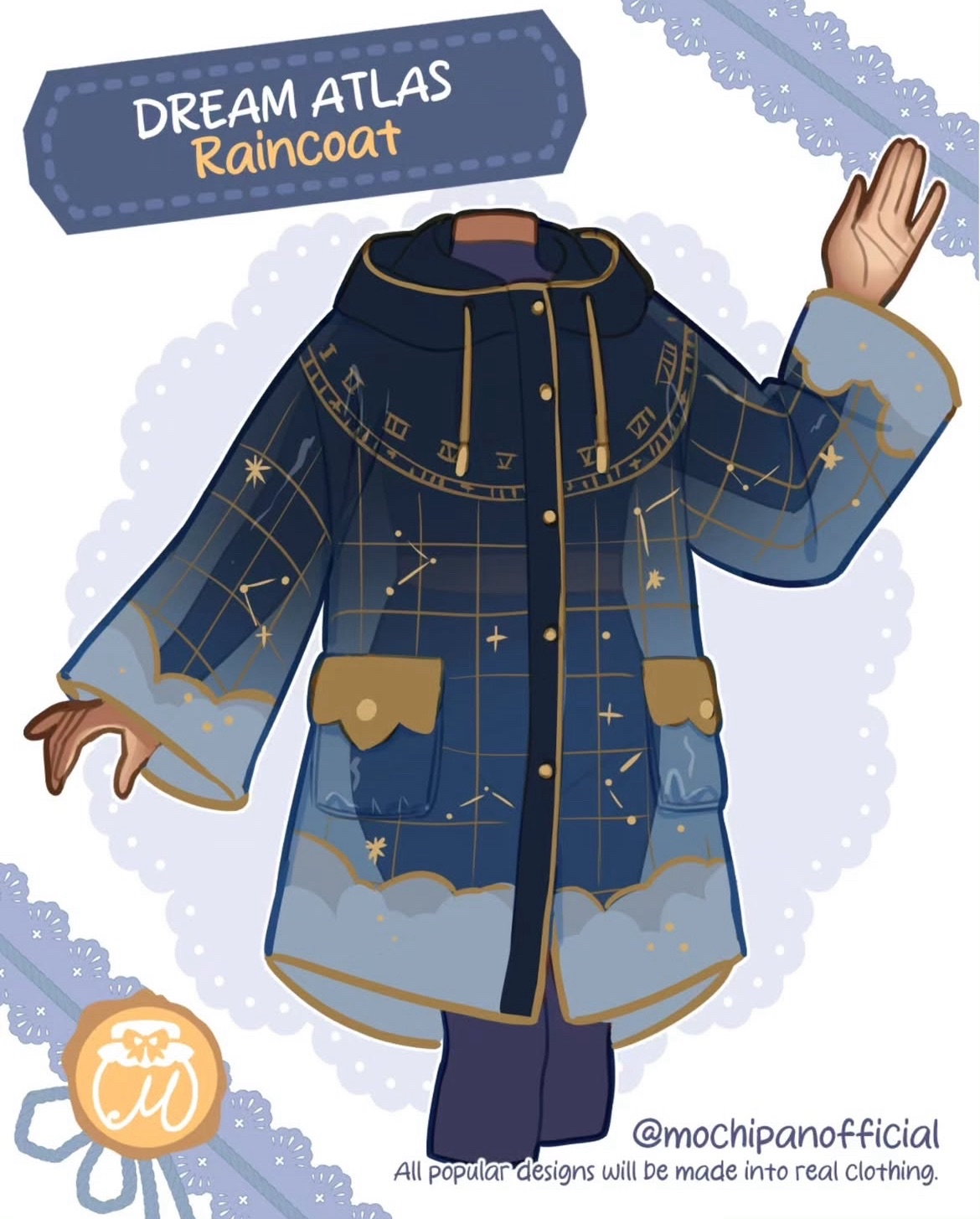 (Interest Check) Dream Atlas Raincoat