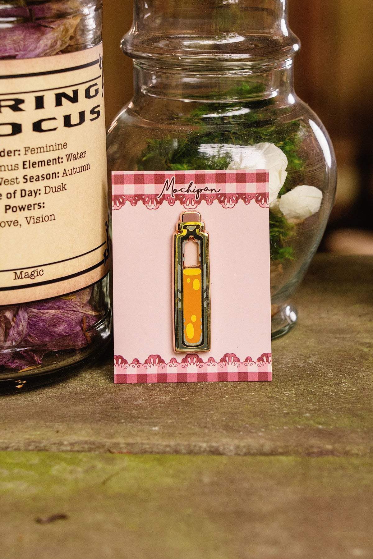 Potion Bottle Pin - Yellow Potion