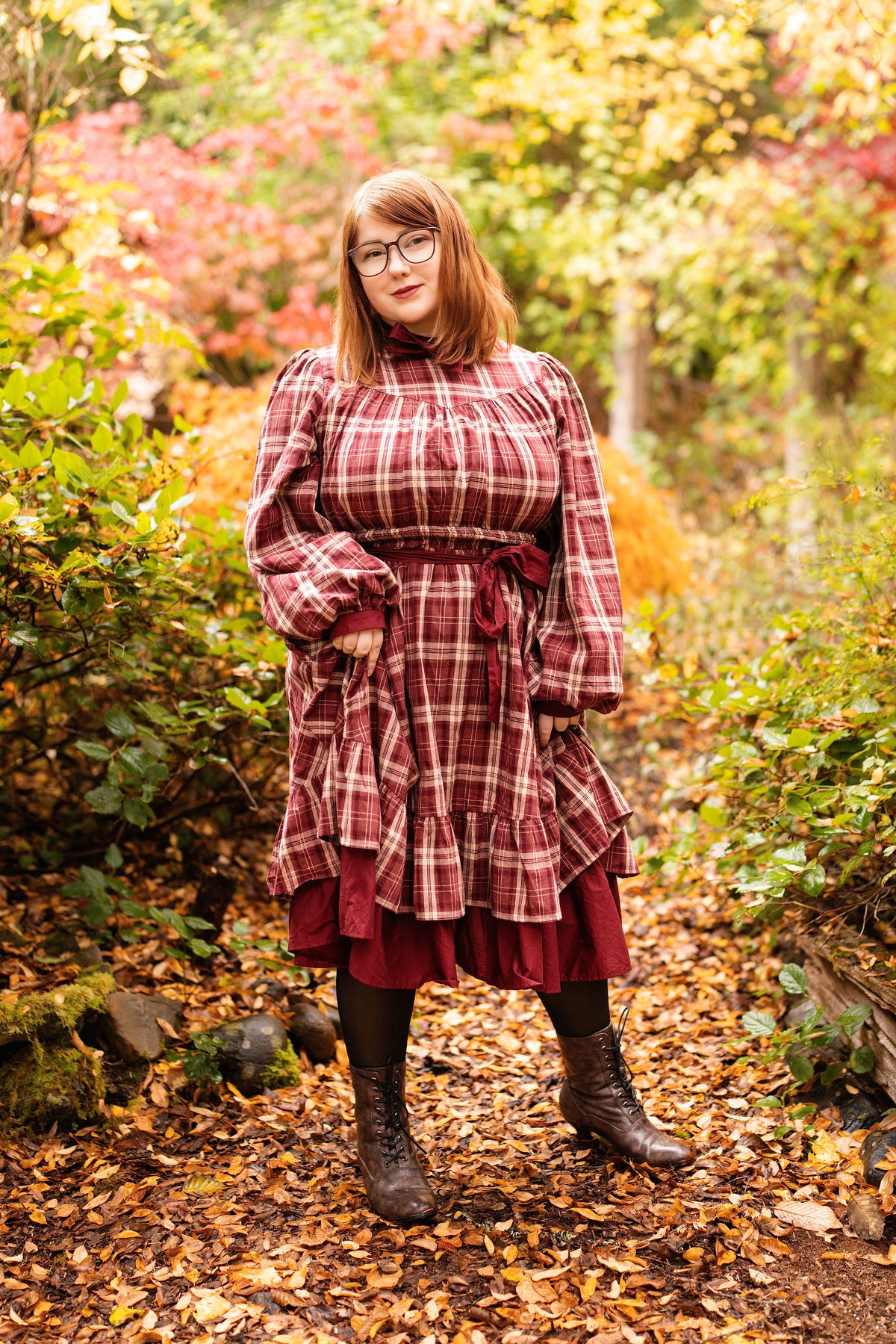 Wildberry Wine 100% Cotton Dress (Pre-Order) (Coming October 25th, 5PM PST)