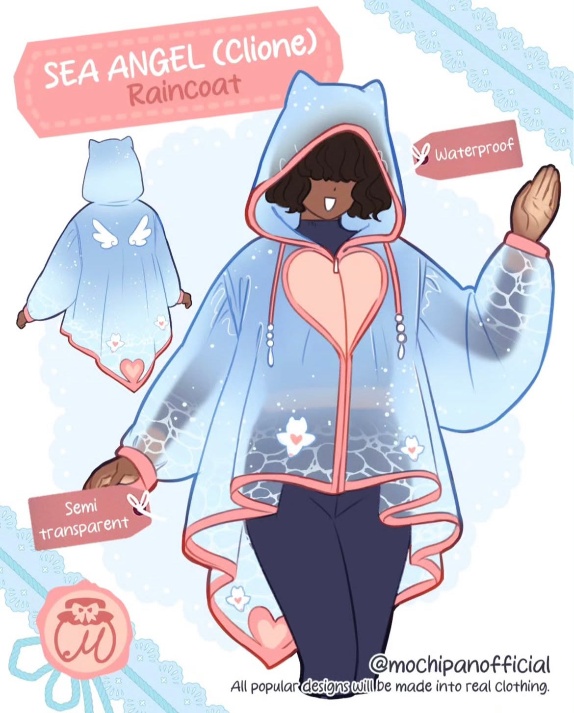 (Interest Check) Sea Angel Raincoat