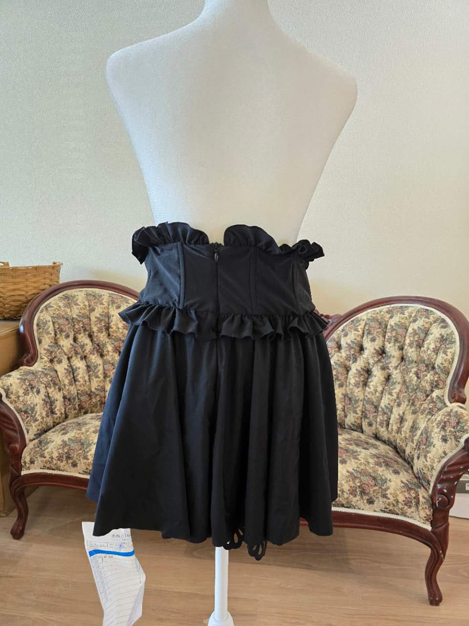 (Pre-Order CLOSED) Goth Swimsuit (SWIM SKIRT ONLY) (Shipping November 25th 2025)