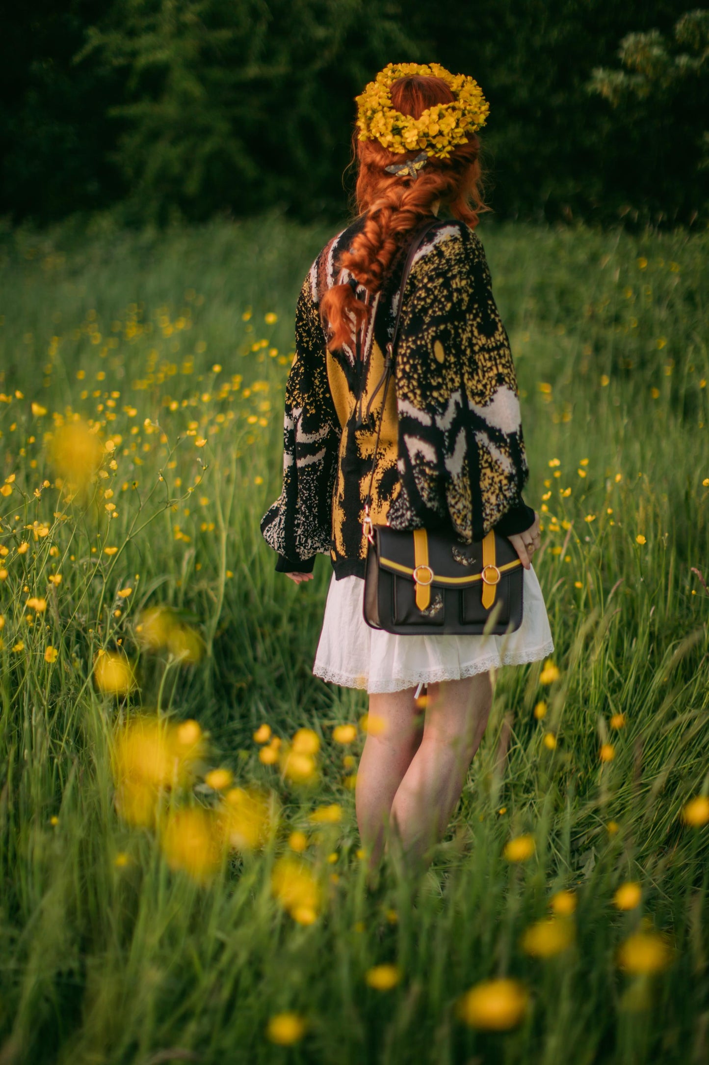 Death's Head Moth Cardigan