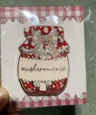 Mushroomcore Jam Pin