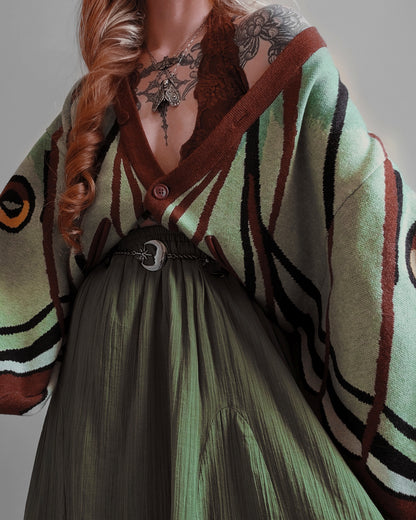 Spanish Moon Moth Cardigan (Restocking June-July 2026)