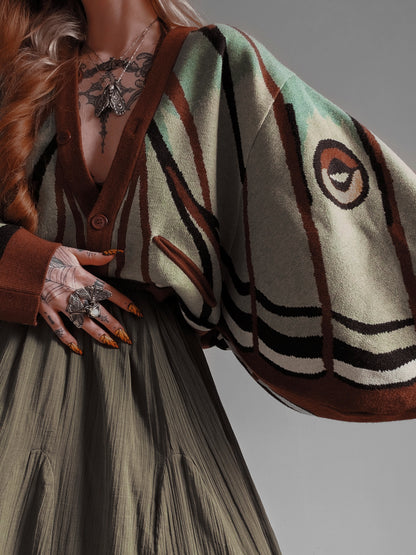 Spanish Moon Moth Cardigan (Restocking June-July 2026)