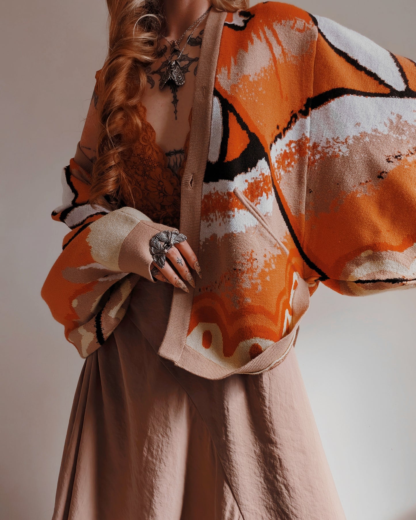 Atlas Moth Cardigan