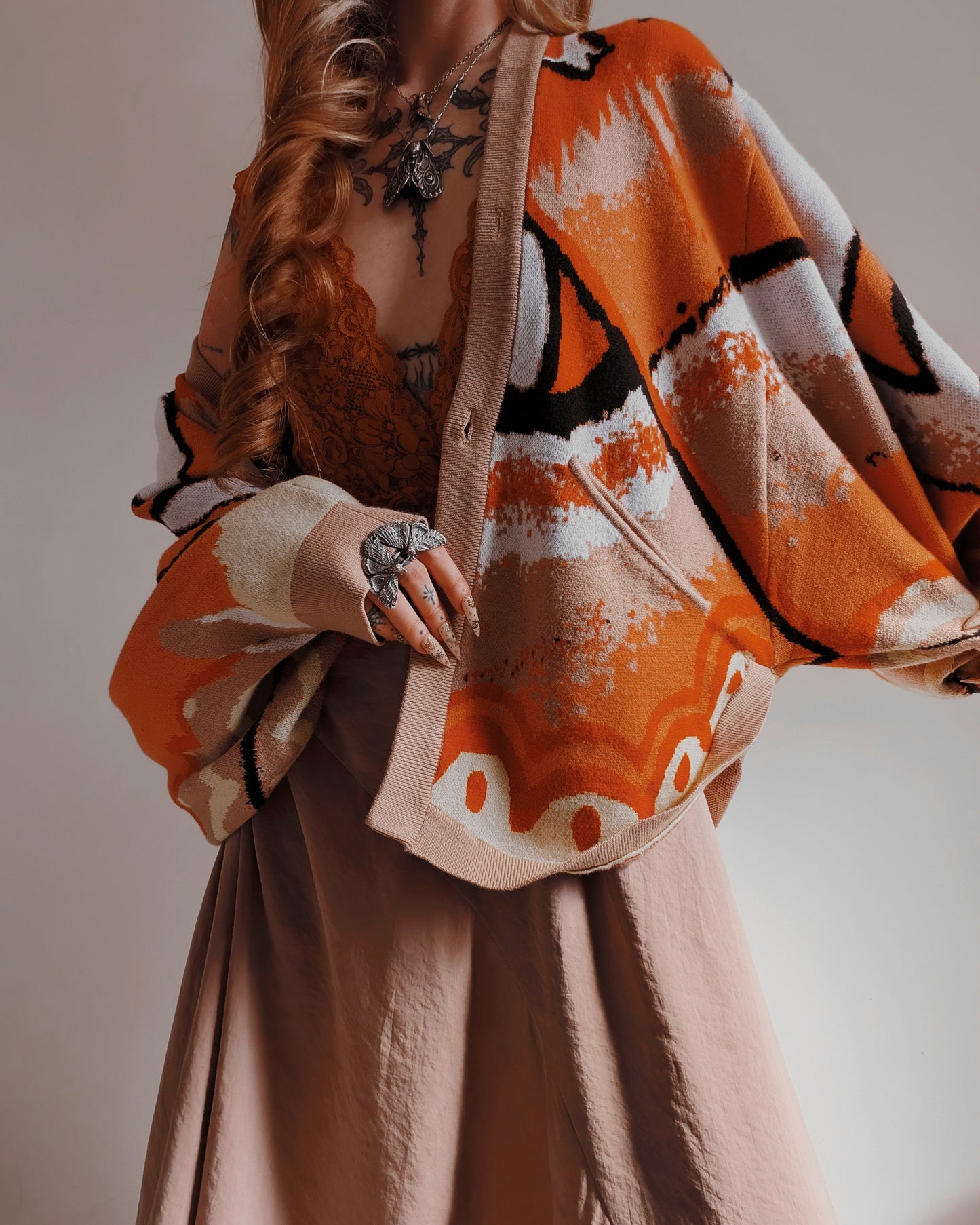 Atlas Moth Cardigan