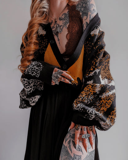 Death's Head Moth Cardigan