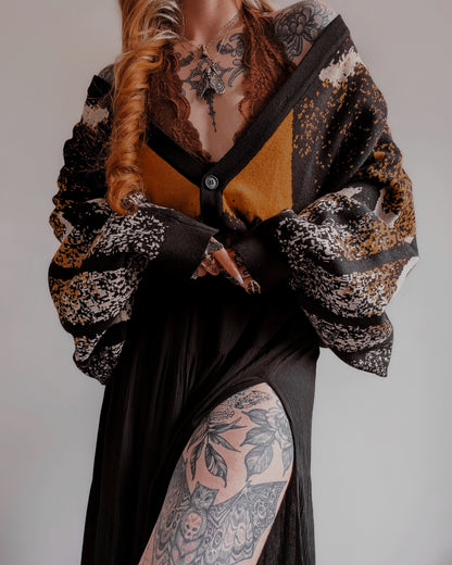 Death's Head Moth Cardigan